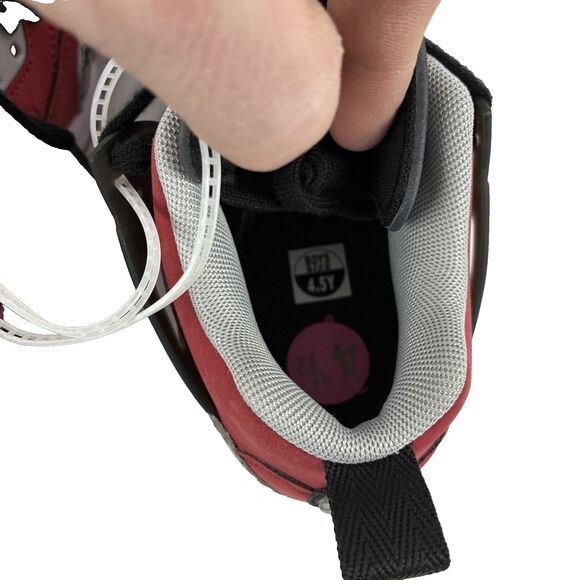 NIKE JORDAN SPIZIKE LOW (GS) GYM RED/BLACK SIZE 4.5Y/WOMEN'S 6 [FQ3950-600] - Picture 5 of 8